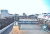 High-end 3 beds apartment with pretty terrace for rent in To Ngoc Van st, Tay Ho